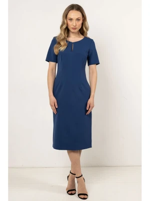 Zdjęcie produktu Awama Sukienka w kolorze granatowym rozmiar: M