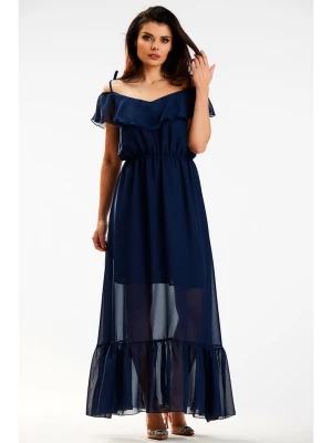 Awama Sukienka w kolorze granatowym rozmiar: XL