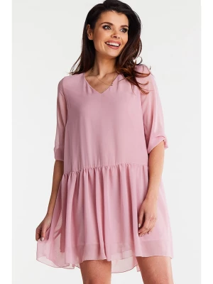 Awama Sukienka w kolorze jasnoróżowym rozmiar: L/XL