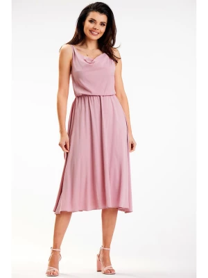 Awama Sukienka w kolorze jasnoróżowym rozmiar: L