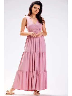 Awama Sukienka w kolorze jasnoróżowym rozmiar: S