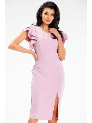Awama Sukienka w kolorze jasnoróżowym rozmiar: XL