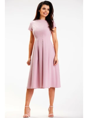 Awama Sukienka w kolorze jasnoróżowym rozmiar: L