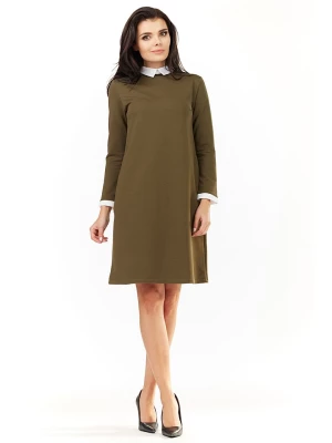 Awama Sukienka w kolorze khaki rozmiar: XL