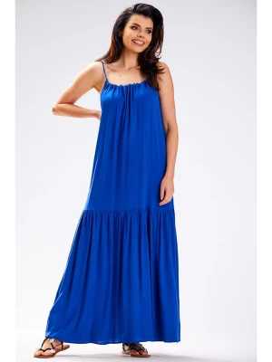 Awama Sukienka w kolorze niebieskim rozmiar: L/XL