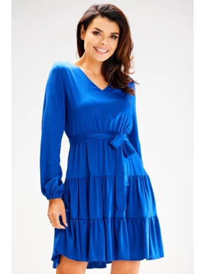 Awama Sukienka w kolorze niebieskim rozmiar: L