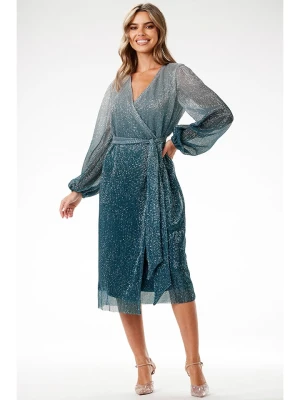 Awama Sukienka w kolorze niebieskim rozmiar: S