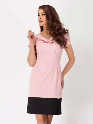Awama Sukienka w kolorze różowo-czarnym rozmiar: M
