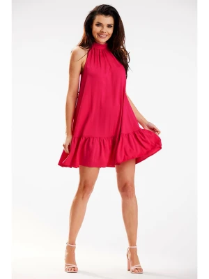 Awama Sukienka w kolorze różowym rozmiar: XL