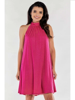 Awama Sukienka w kolorze różowym rozmiar: L/XL