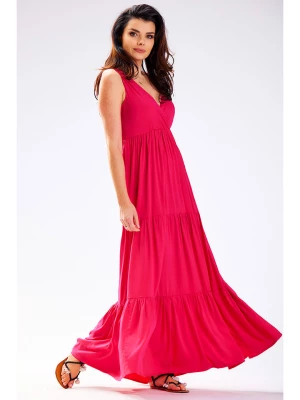 Awama Sukienka w kolorze różowym rozmiar: M
