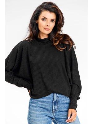 Awama Sweter w kolorze czarnym rozmiar: M