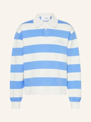 Axel Arigato Dzianinowa Koszulka Rugby Rey Z Wełną Merynosową blau