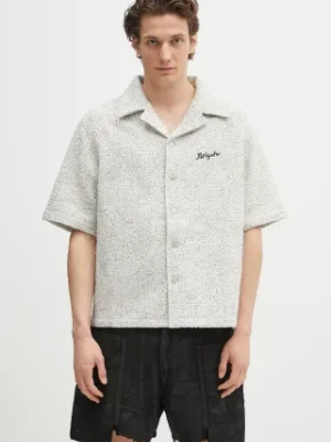 Axel Arigato koszula Gil Boucle Shirt męska kolor biały relaxed z kołnierzykiem klasycznym A2916001