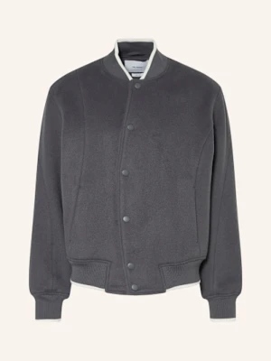 Axel Arigato Kurtka W Stylu College-Jacke Typo grau