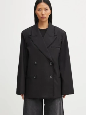 AXEL ARIGATO marynarka z dodatkiem wełny Thea Frayed