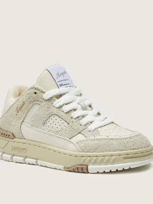 Axel Arigato Skórzane sneakersy Area Lo Fluffy | zamsz