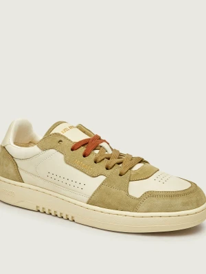 Axel Arigato Skórzane sneakersy Dice Lo | zamsz pistacjowy
