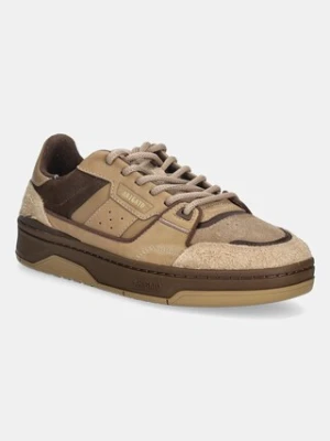 AXEL ARIGATO sneakersy skórzane Clay męskie kolor brązowy F3239002