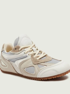 Axel Arigato Sneakersy Slow Runner | zamsz | z dodatkiem skóry beżowy