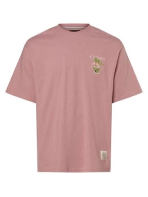 Aygill's Koszulka męska - Reed Mężczyźni Bawełna lila|różowy nadruk,
