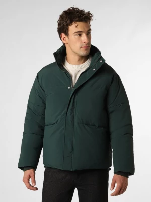 Aygill's Męska kurtka pikowana Mężczyźni Sztuczne włókno zielony jednolity,