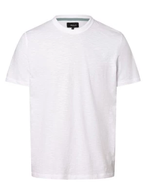 Aygill's T-shirt męski Mężczyźni Bawełna biały jednolity,