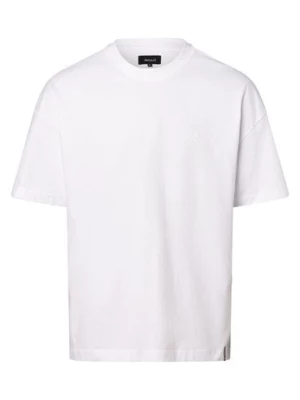 Aygill's T-shirt męski Mężczyźni Bawełna biały jednolity,