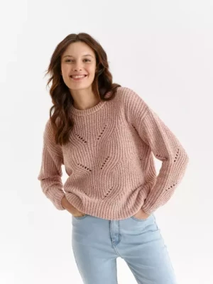 Ażurowy sweter damski TOP SECRET