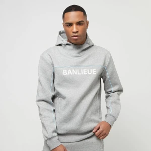 B+ 3D Hooded Tracktop, markiClan de Banlieue, Bluzy, w kolorze szary, rozmiar: