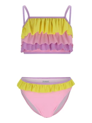 B.Nosy Bikini "Whitney" w kolorze jasnoróżowo-żółtym rozmiar: 158 / 164