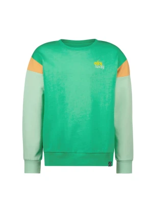 B.Nosy Bluza "Spencer" w kolorze zielono-pomarańczowym rozmiar: 110