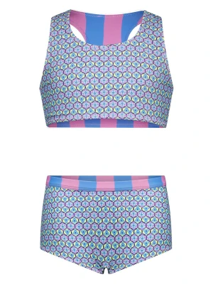 B.Nosy Dwustronne bikini "Winona" w kolorze niebiesko-jasnoróżowym rozmiar: 134/140