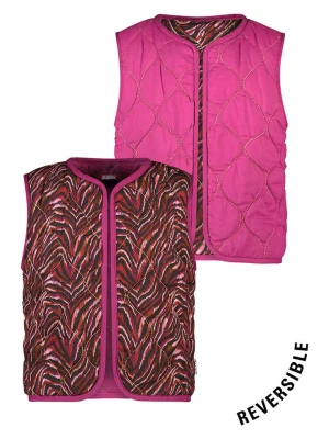 B.Nosy Kamizelka pikowana "Ginny" w kolorze czerwono-fioletowo-różowym rozmiar: 158/164