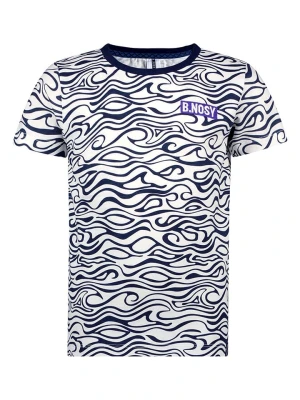 B.Nosy Koszulka w kolorze granatowo-białym rozmiar: 146/152