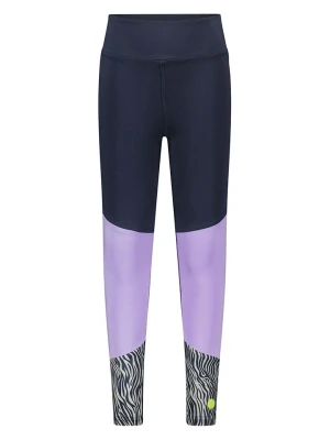 B.Nosy Legginsy w kolorze granatowo-lawendowym rozmiar: 98