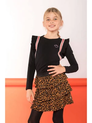 B.Nosy Spódnica "Ruby" w kolorze jasnobrązowo-czarnym rozmiar: 104