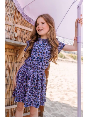 B.Nosy Sukienka w kolorze fioletowo-granatowo-jasnoróżowym rozmiar: 116