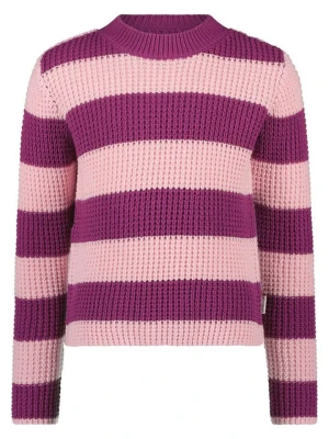 B.Nosy Sweter "Kendall" w kolorze fioletowo-jasnoróżowym rozmiar: 122/128
