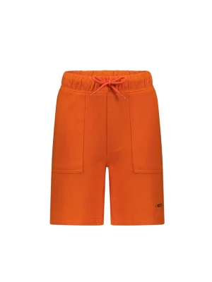 B.Nosy Szorty dresowe "Pax" w kolorze pomarańczowym rozmiar: 134/140