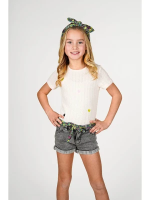 B.Nosy Szorty dżinsowe "Patty" w kolorze szarym rozmiar: 98