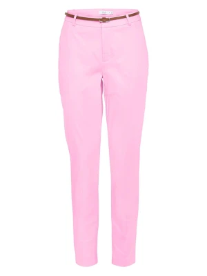 b.young Spodnie chino w kolorze jasnoróżowym rozmiar: 36