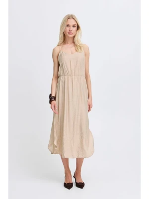 b.young Sukienka w kolorze beżowym rozmiar: 42