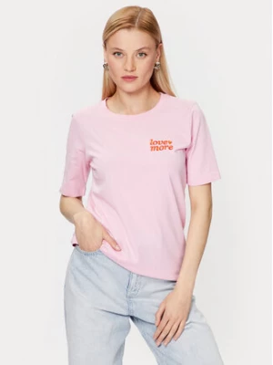 b.young T-Shirt 20813337 Różowy Regular Fit