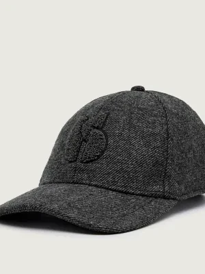 Ba&sh Bejsbolówka NEW HUGO | z dodatkiem wełny