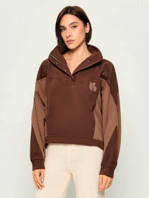 Ba&sh Bluza Jessy | Loose fit brązowy