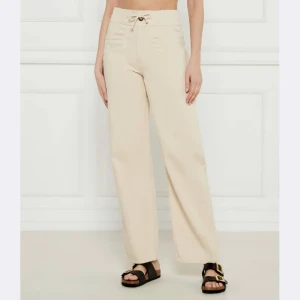 Ba&sh Jeansy FIMA | flare fit | z dodatkiem lnu