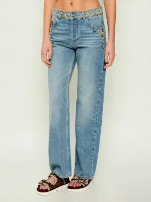 Ba&sh Jeansy RIZIE | Relaxed fit | low rise