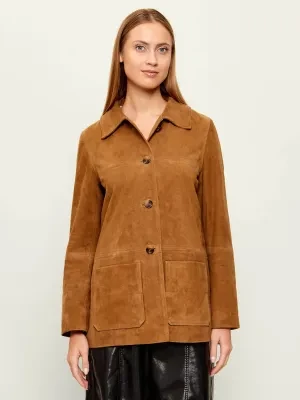 Ba&sh Kurtka MARIO | Regular Fit | zamsz