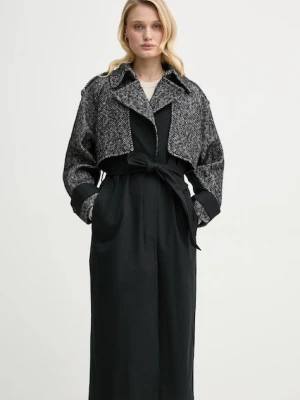 BA&SH płaszcz z domieszką wełny DINARA